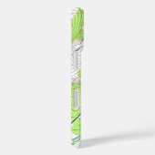 地形図モノグラム Case-Mate iPhoneケース (裏面 / 右)