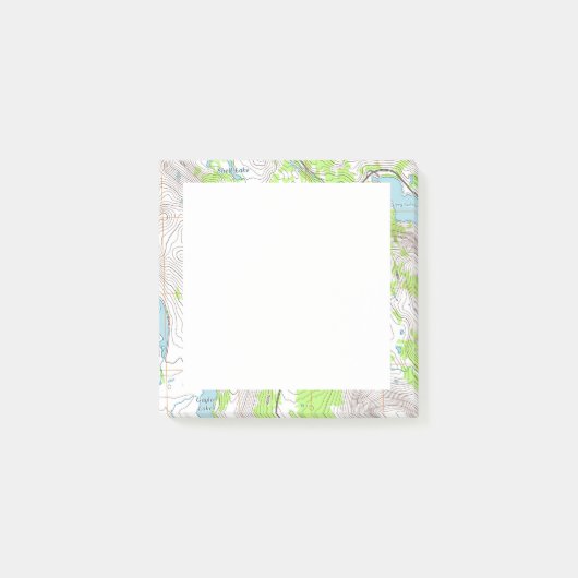 地形図縁ど ポストイット (正面)