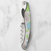 地形図 ソムリエナイフ (正面)