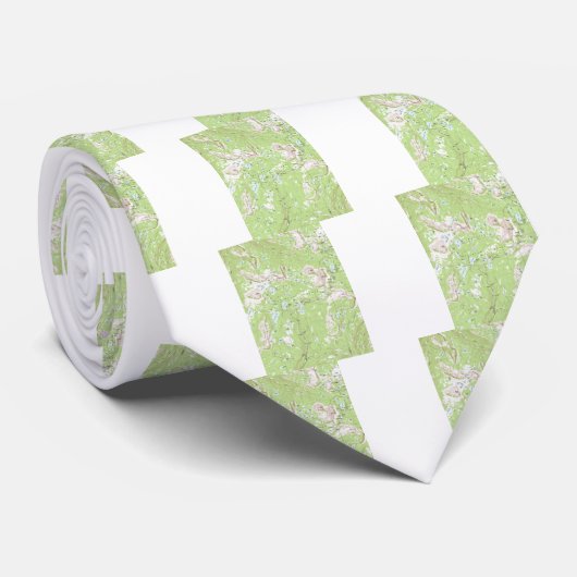 地形図 ネクタイ (ロール)