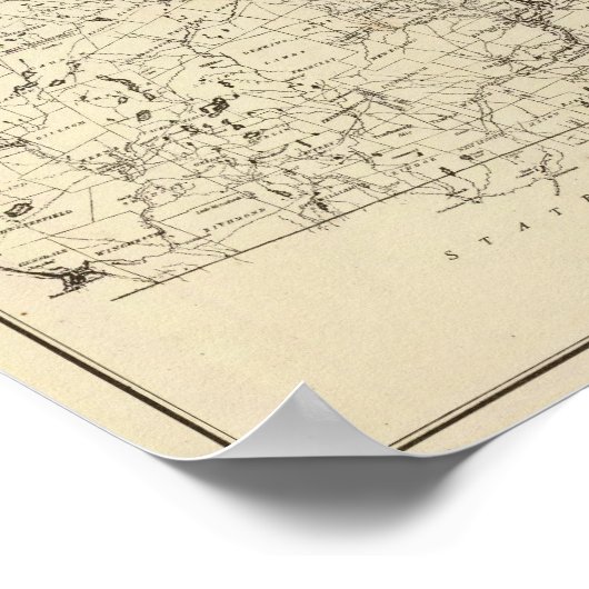 地形図 ポスター (角)