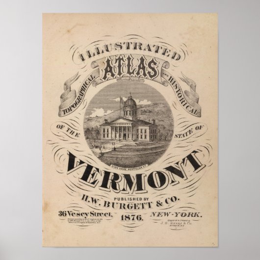 地形図 ポスター (正面)