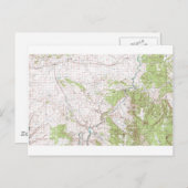 地形図 ポストカード (正面/裏面)