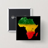 地形性三色アフリカピン 缶バッジ (正面&裏面)