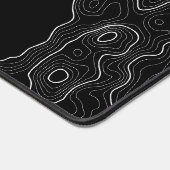 地形等高線ゲーミングマウスパッド大拡張 デスクマット (コーナー)