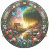 [地役権保護区] [反射へのセラミックのパス] シール (正面)