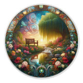 [地役権保護区] [反射へのセラミックのパス] セラミックノブ (正面)