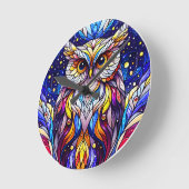 [地役権保護区] [反射へのセラミックのパス] ラウンド壁時計 (傾斜)