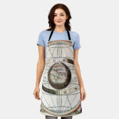 地心模型 エプロン (着用した状態)