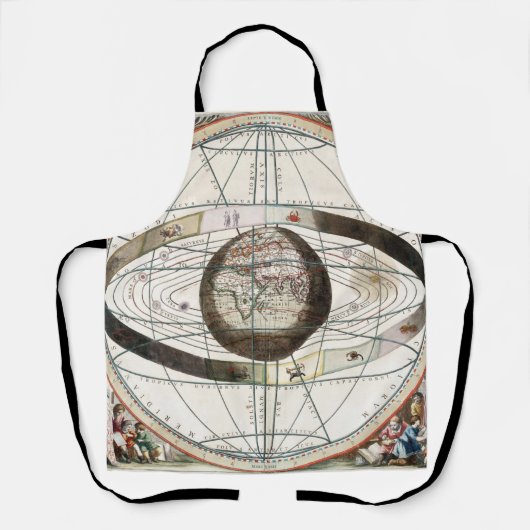 地心模型 エプロン (正面)