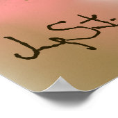 地政学的な喜び ポスター (角)