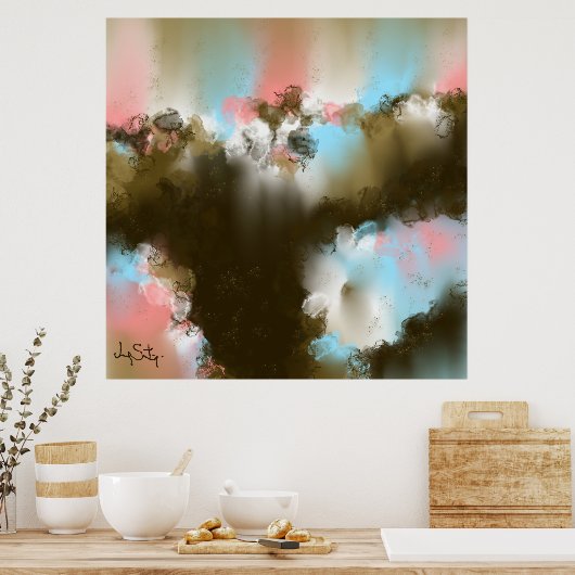 地政学的な喜び ポスター (キッチン)