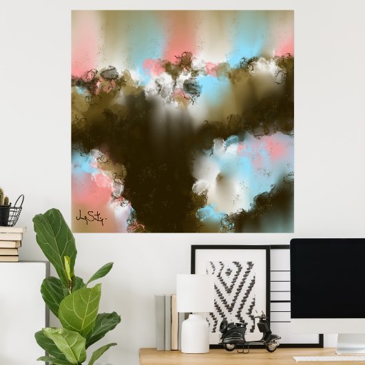 地政学的な喜び ポスター (ホームオフィス)