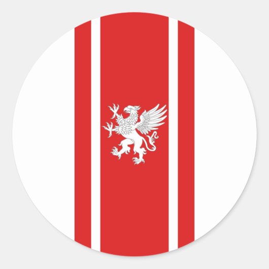 地政階級のバロニー民衆バッジクラシックR ラウンドシール (正面)