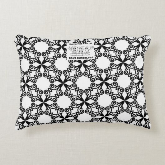 地救枕 アクセントクッション (正面)