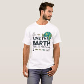 地救 – 惑星Bがない Tシャツ (正面フル)