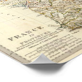 地方のフランス ポスター (角)