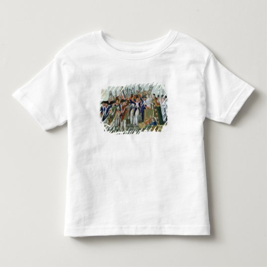 地方の宣誓、1790年2月 トドラーTシャツ (正面)