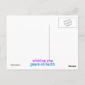 地方の平和の日の入り ポストカード (裏面)