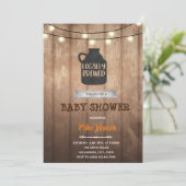 地方の手作りビール テーマの誕生日招待状 招待状 (スタンド正面)