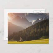 地方の農家 ポストカード (正面/裏面)