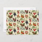 地方の野生の果物 ポストカード (正面/裏面)