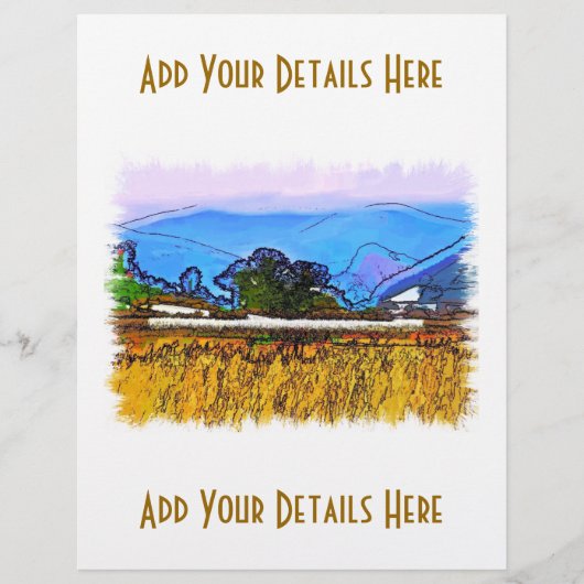 地方の チラシ (正面)