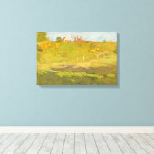 地方フランスのの風景(by Georg Pauri) キャンバスプリント (インサイチュ (ウッドフロア))