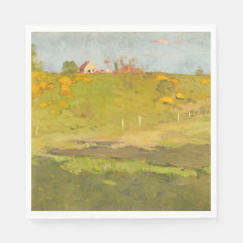 地方フランスのの風景(by Georg Pauri) スタンダードランチョンナプキン
