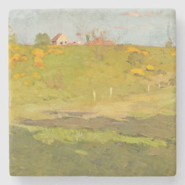 地方フランスのの風景(by Georg Pauri) ストーンコースター