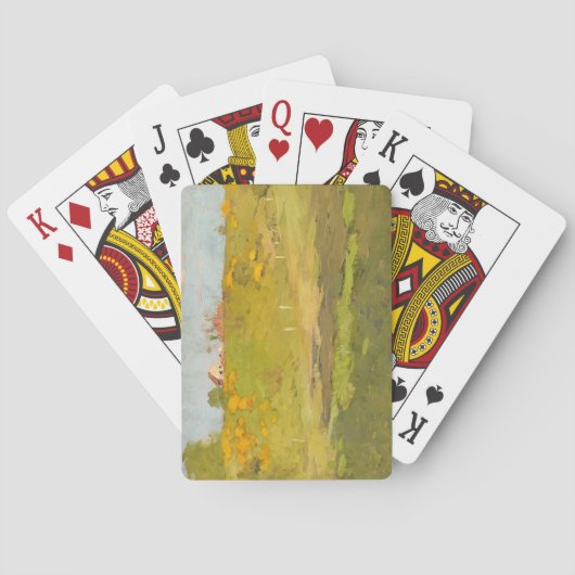 地方フランスのの風景(by Georg Pauri) トランプ (裏面)