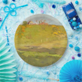 地方フランスのの風景(by Georg Pauri) ペーパープレート (パーティー)