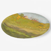 地方フランスのの風景(by Georg Pauri) ペーパープレート (アングル)
