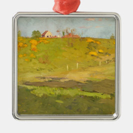 地方フランスのの風景(by Georg Pauri) メタルオーナメント