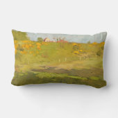 地方フランスのの風景(by Georg Pauri) ランバークッション (裏面)