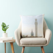 地方町、巡礼記念碑、レースポイントサンセット クッション (椅子)