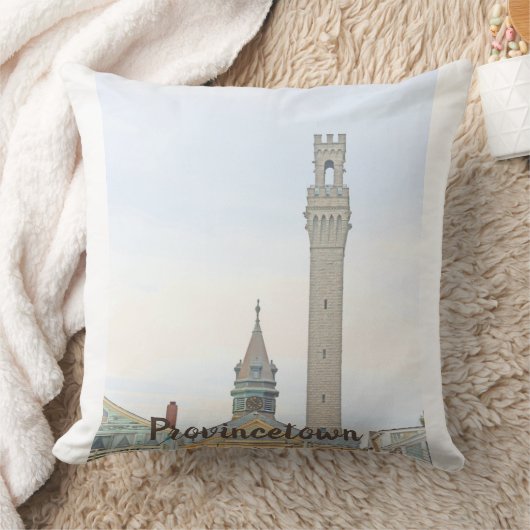 地方町、巡礼記念碑、レースポイントサンセット クッション (ブランケット)