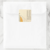 地方純負債 スクエアシール (バッグ)