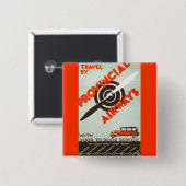 地方航空路 缶バッジ (正面&裏面)