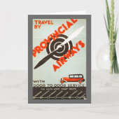 地方航空 カード (正面)