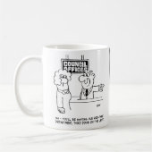 地方評議会赤テープ局 コーヒーマグカップ (左)