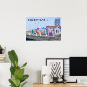 地方都市ケープコッド下車徒歩の写真 ポスター (ホームオフィス)