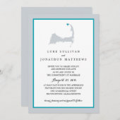 地方都市ケープコッド | 結婚s 招待状 (正面/裏面)