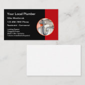 地最高の元の給排水衛生設備の名刺 名刺 (正面/裏面)