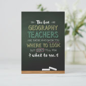 地最高の理先生 サンキューカード (スタンド正面)