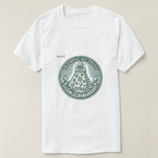 地殻に閉じこもった Tシャツ (デザイン正面)