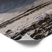 地熱冬景色 ポスター (角)