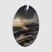 地熱冬景観 オーナメント (正面)