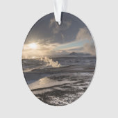 地熱冬景観 オーナメント (正面)