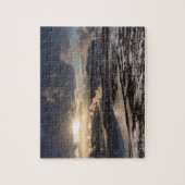 地熱冬景観 ジグソーパズル (縦)